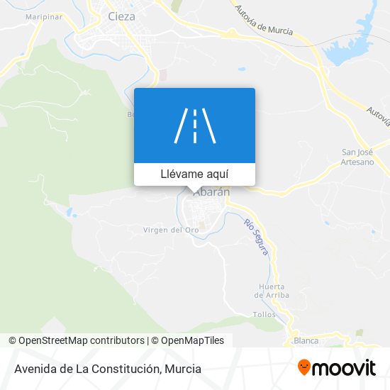 Mapa Avenida de La Constitución