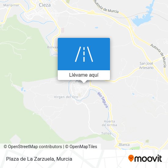 Mapa Plaza de La Zarzuela