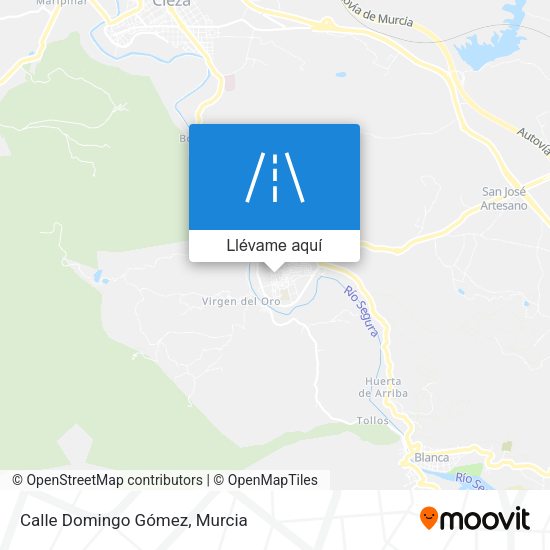 Mapa Calle Domingo Gómez