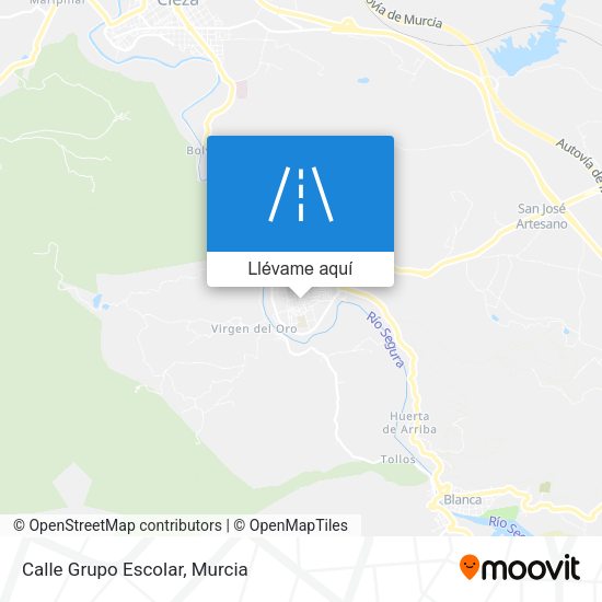 Mapa Calle Grupo Escolar