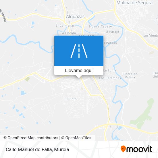 Mapa Calle Manuel de Falla