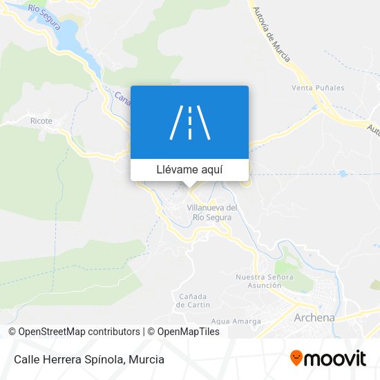 Mapa Calle Herrera Spínola