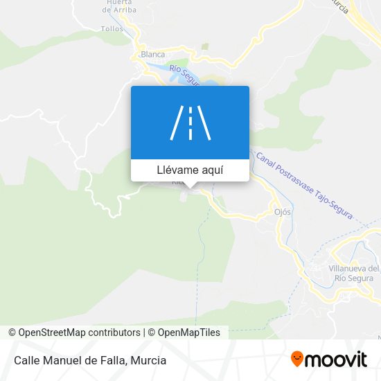 Mapa Calle Manuel de Falla