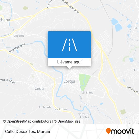 Mapa Calle Descartes