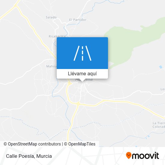 Mapa Calle Poesía