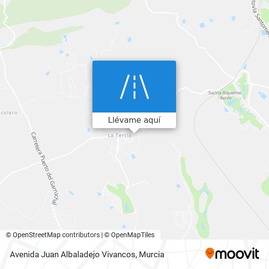 Mapa Avenida Juan Albaladejo Vivancos