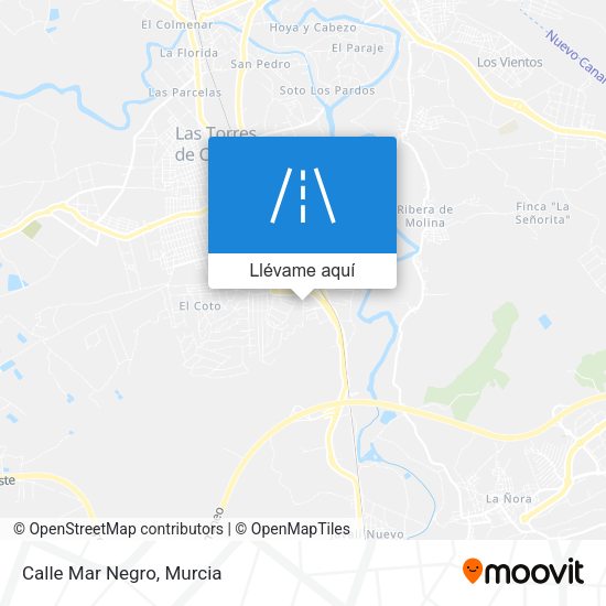 Mapa Calle Mar Negro