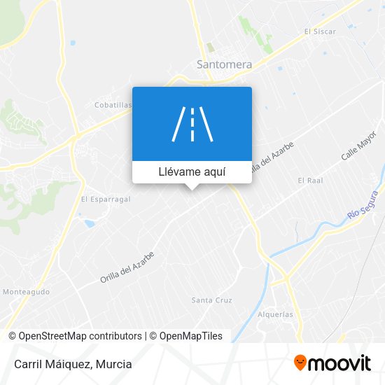 Mapa Carril Máiquez