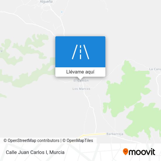 Mapa Calle Juan Carlos I