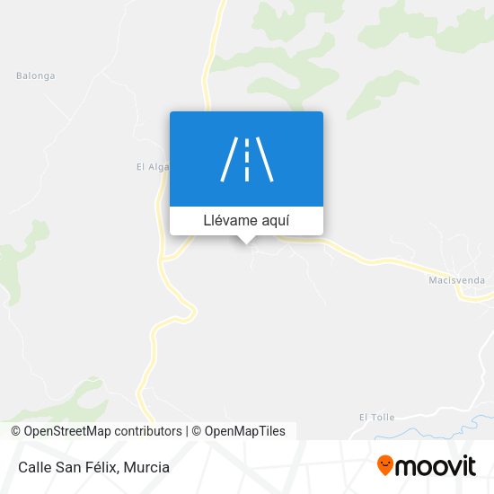 Mapa Calle San Félix