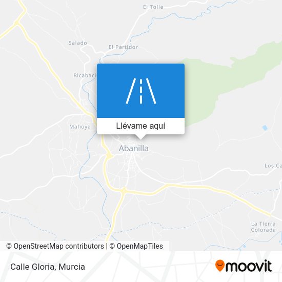Mapa Calle Gloria
