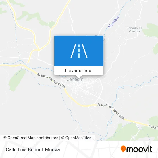 Mapa Calle Luis Buñuel