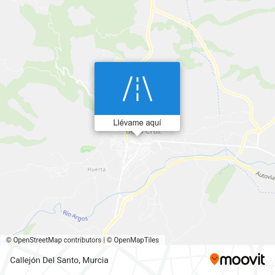 Mapa Callejón Del Santo