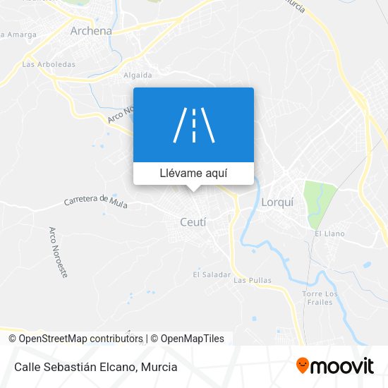 Mapa Calle Sebastián Elcano