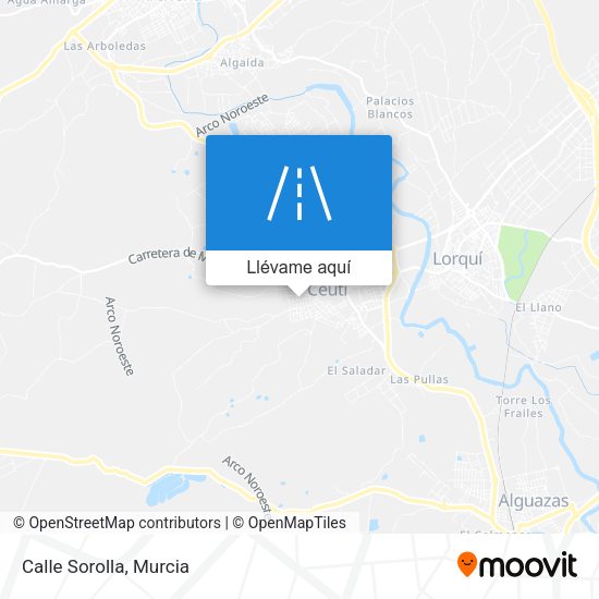 Mapa Calle Sorolla