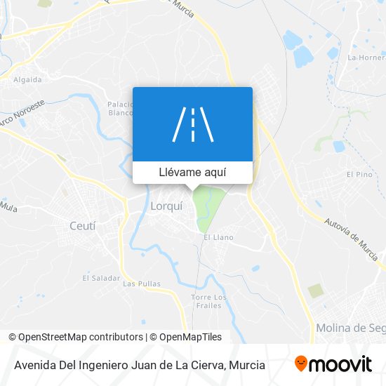 Mapa Avenida Del Ingeniero Juan de La Cierva