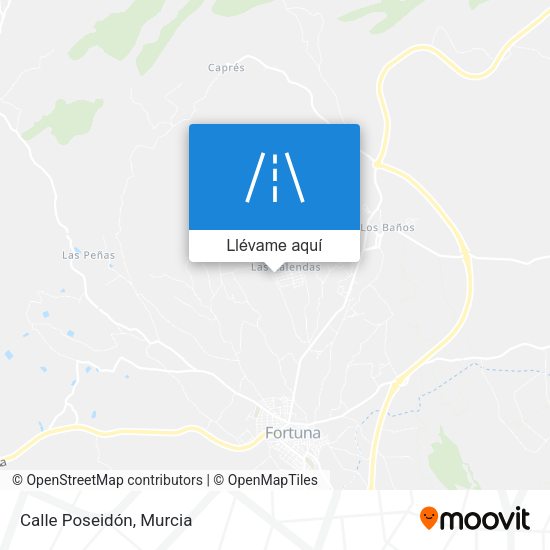 Mapa Calle Poseidón