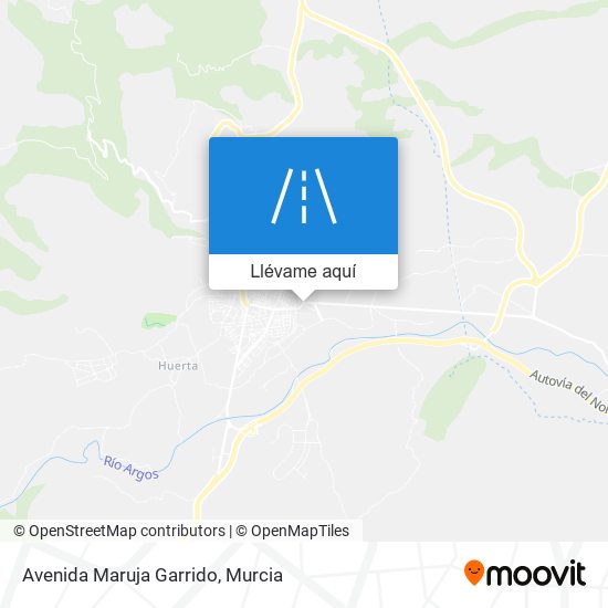 Mapa Avenida Maruja Garrido