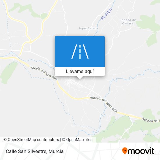 Mapa Calle San Silvestre