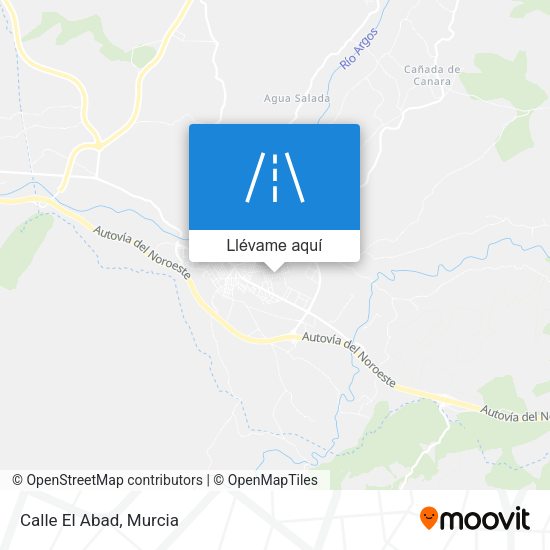 Mapa Calle El Abad