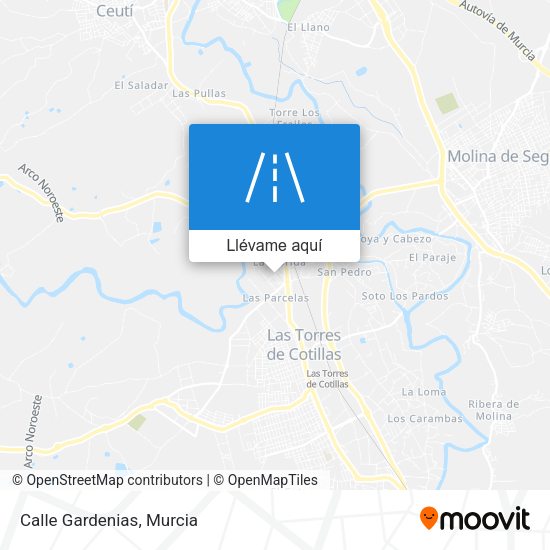 Mapa Calle Gardenias