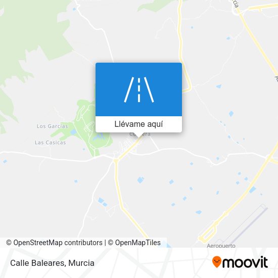 Mapa Calle Baleares