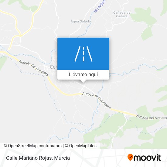 Mapa Calle Mariano Rojas