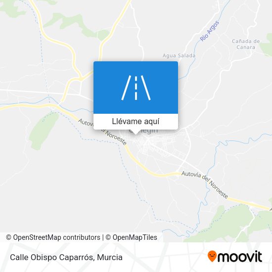 Mapa Calle Obispo Caparrós