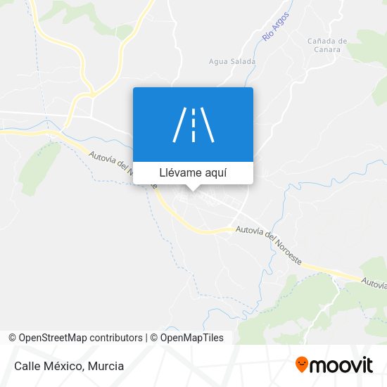 Mapa Calle México