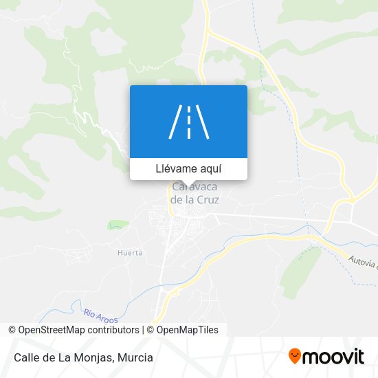 Mapa Calle de La Monjas
