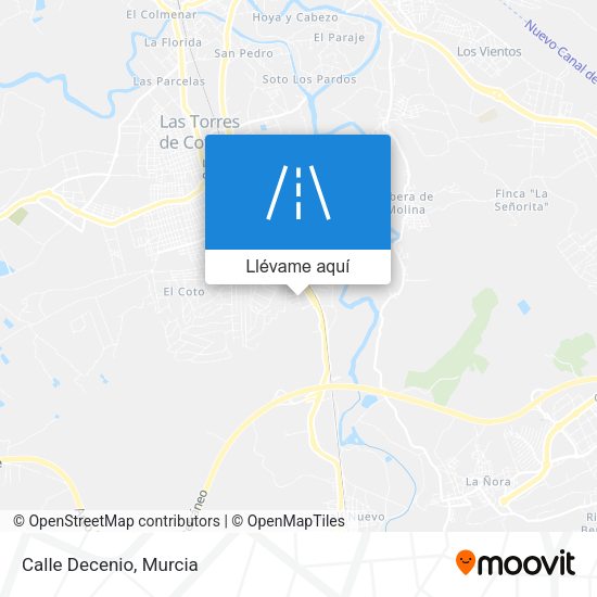 Mapa Calle Decenio