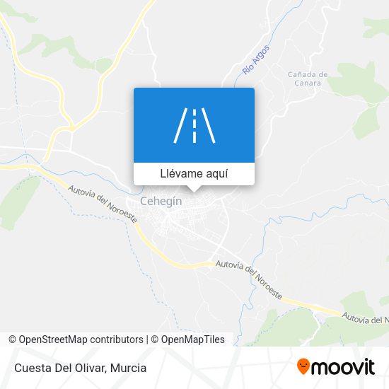 Mapa Cuesta Del Olivar