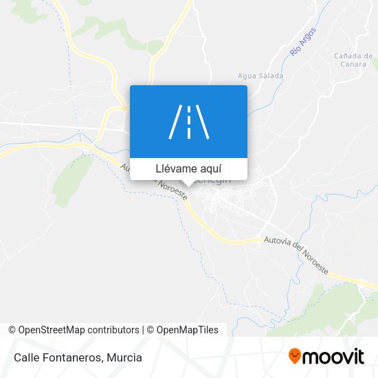Mapa Calle Fontaneros