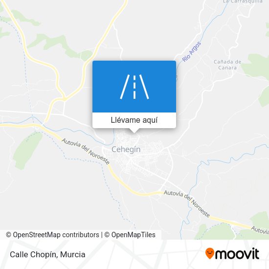 Mapa Calle Chopín