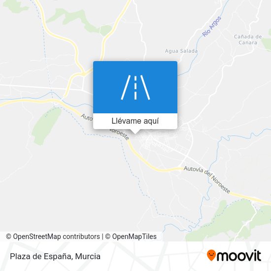 Mapa Plaza de España