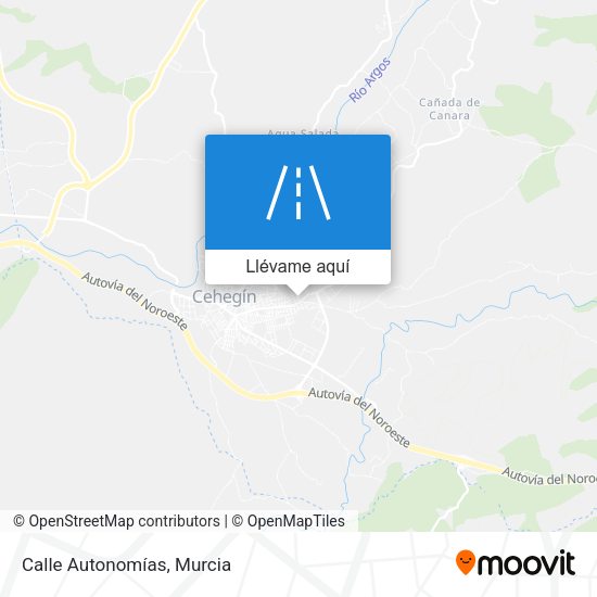 Mapa Calle Autonomías