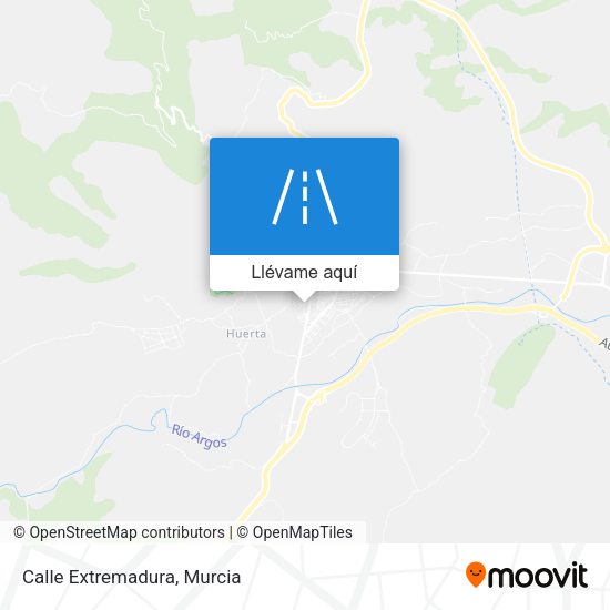 Mapa Calle Extremadura