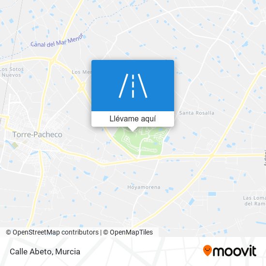 Mapa Calle Abeto