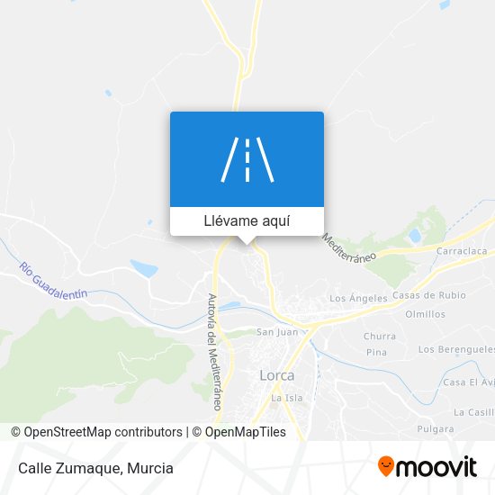 Mapa Calle Zumaque