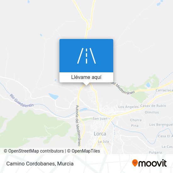 Mapa Camino Cordobanes