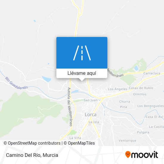 Mapa Camino Del Río