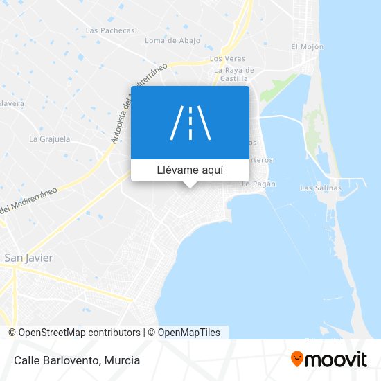 Mapa Calle Barlovento