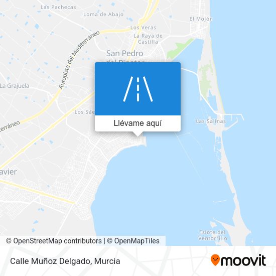 Mapa Calle Muñoz Delgado