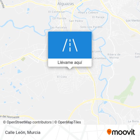 Mapa Calle León
