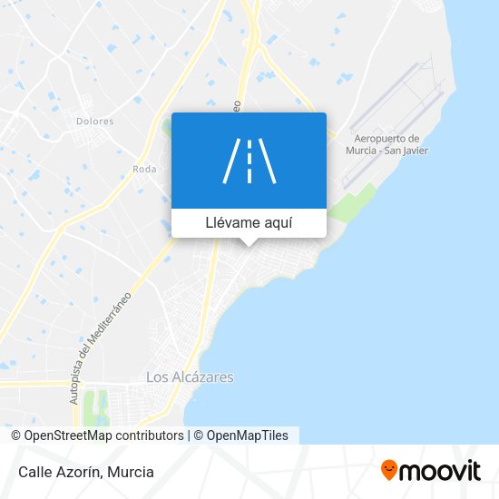 Mapa Calle Azorín