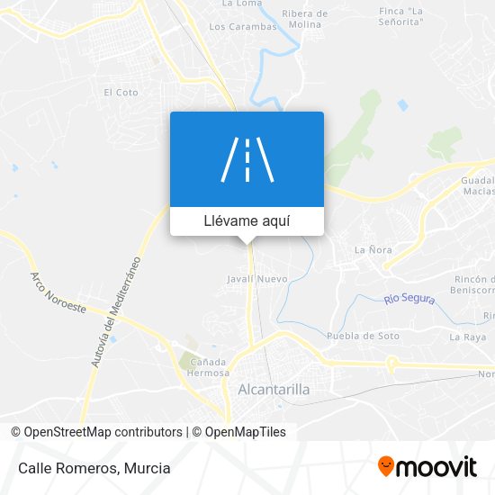Mapa Calle Romeros