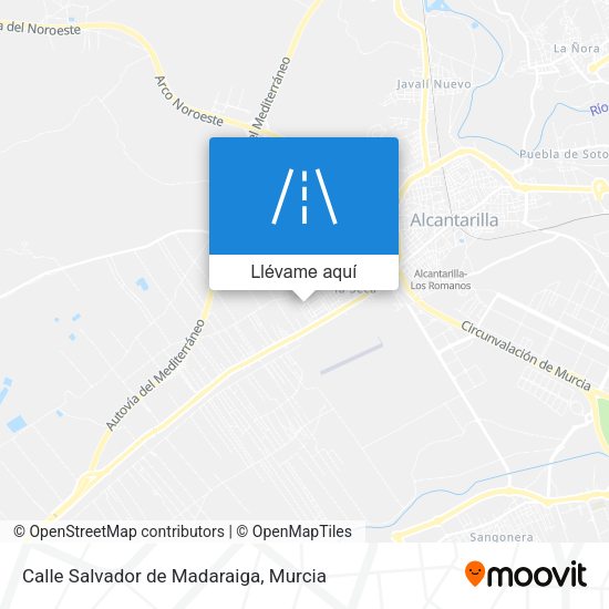 Mapa Calle Salvador de Madaraiga