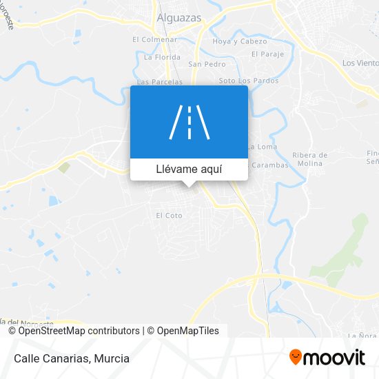 Mapa Calle Canarias