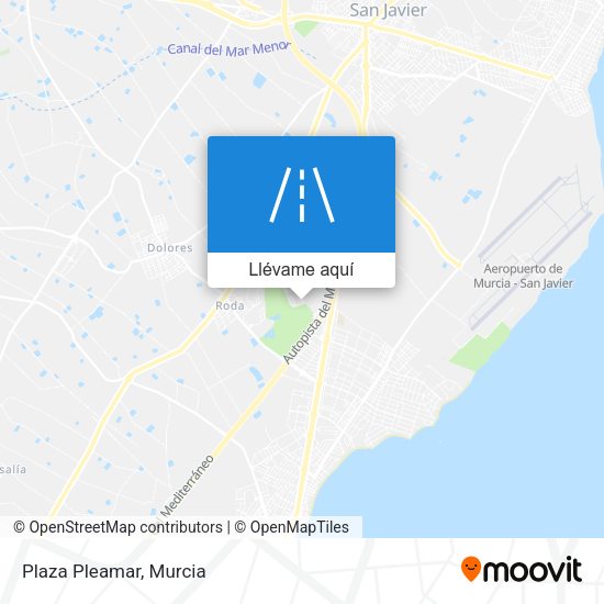 Mapa Plaza Pleamar