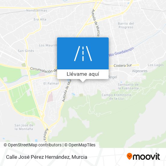 Mapa Calle José Pérez Hernández
